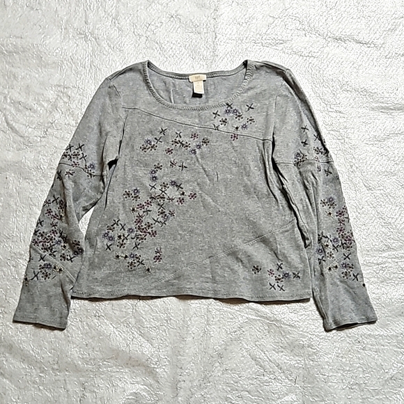 J. Jill Sweaters - J. Jill Embroidered Sweater